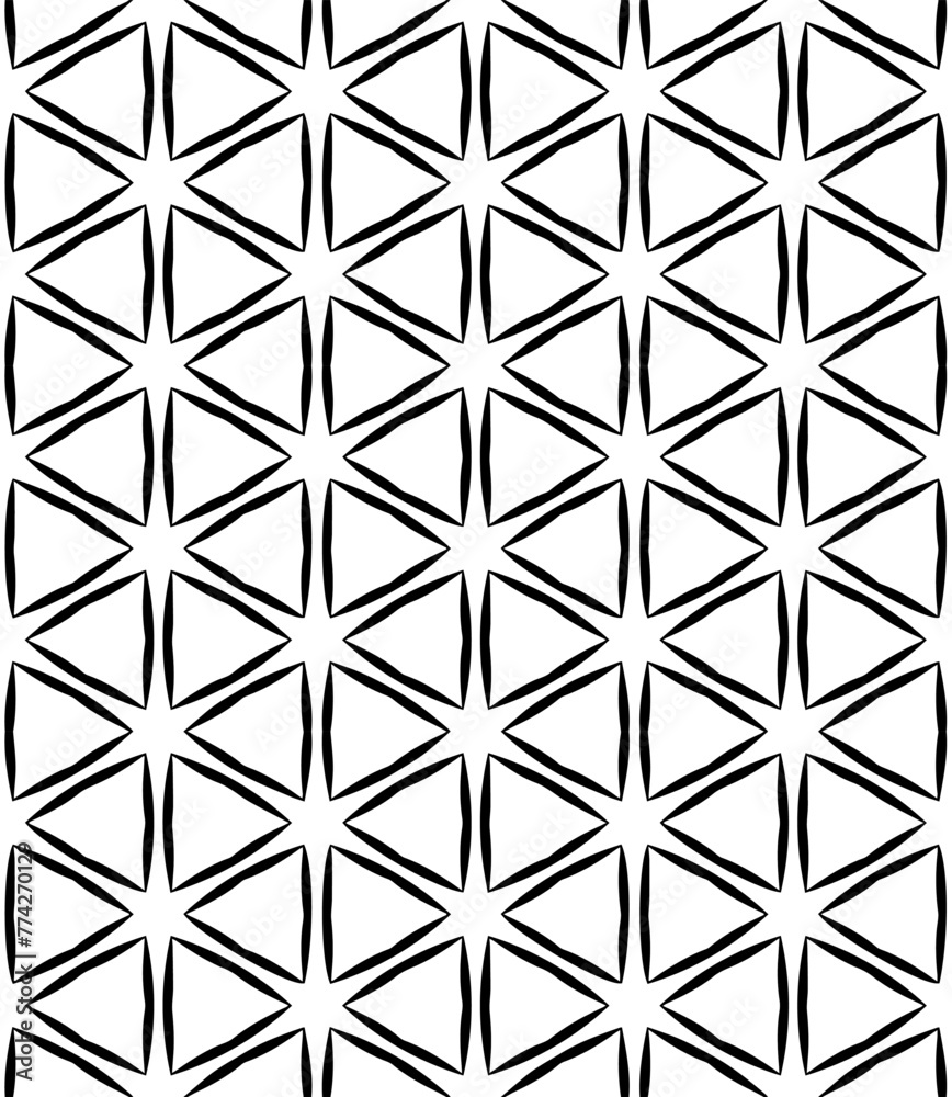 Black and white seamless abstract pattern. Background and backdrop. Grayscale ornamental design. Black and white seamless abstract pattern. Background and backdrop. Grayscale ornamental design.