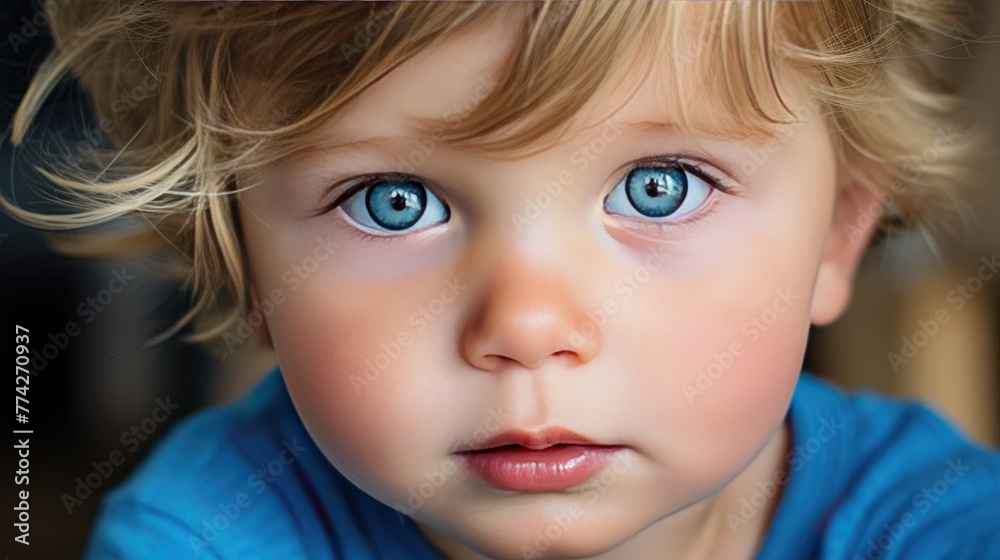 portrait of a little child