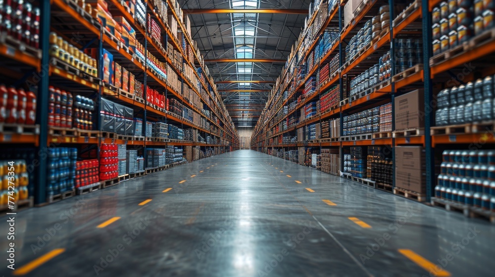 Automated Picking Systems: AI guides robots for efficient order picking. Automated Picking Systems: AI guides robots for efficient order picking.