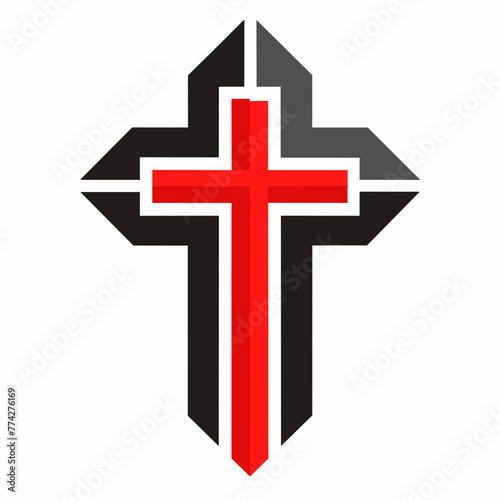 Minimalist cute hand-drawn black grunge cross, school bus, woman, Halloween eggs, bat, christianity symbol of Jesus Christ logo tshirt ai victor graphic elemant design illustration