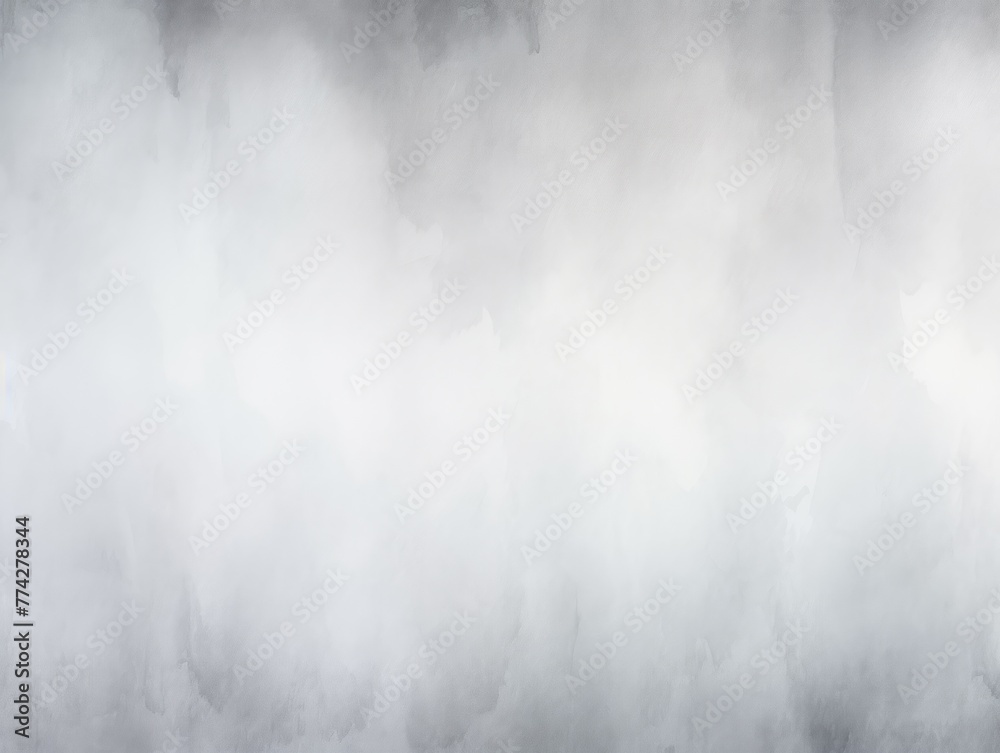 Gray barely noticeable very thin watercolor gradient smooth seamless pattern background with copy space 