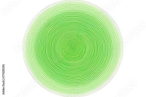 Green thin barely noticeable circle background pattern isolated on white background 