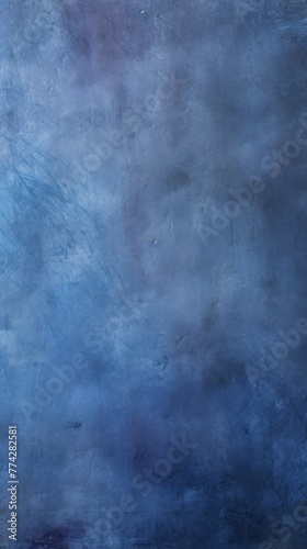 Indigo barely noticeable color on grunge texture cement background pattern with copy space 