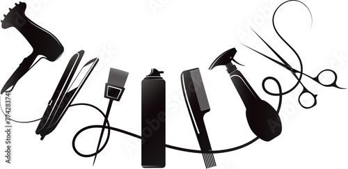 Hair stylist and beauty salon tool kit