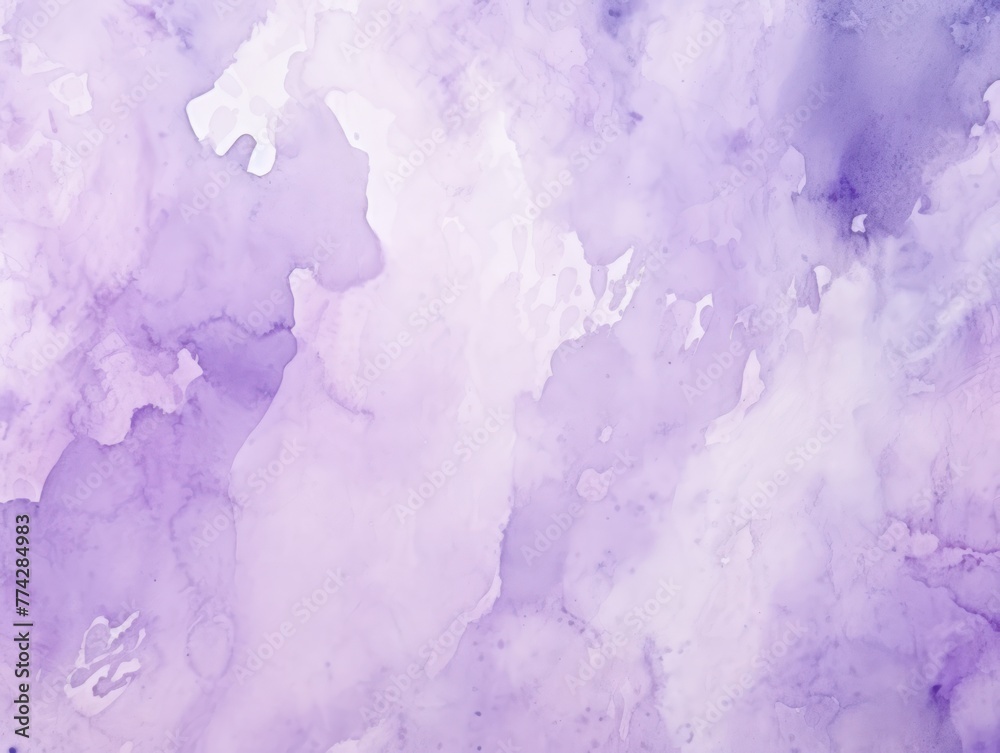 Lavender abstract watercolor stain background pattern 
