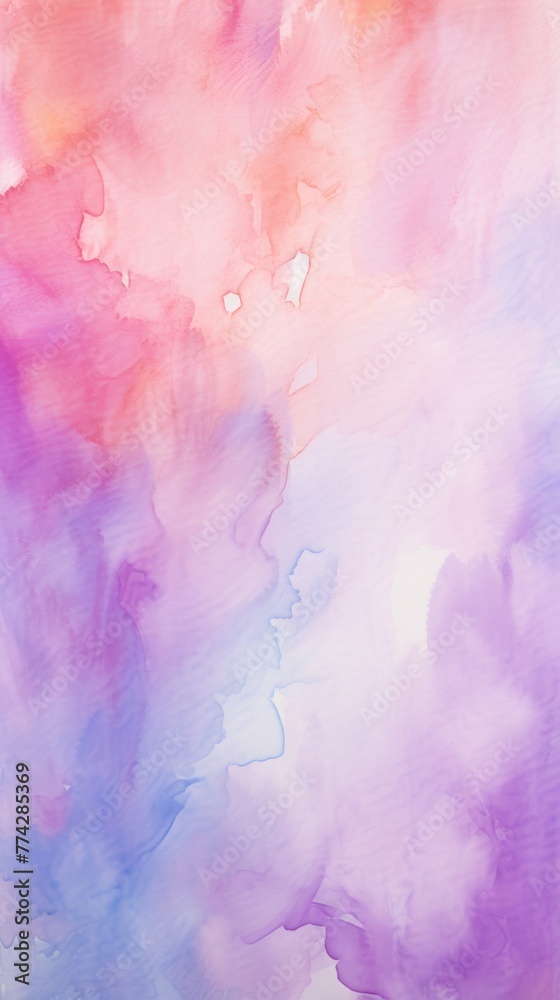 Lavender Coral Aqua abstract watercolor paint background barely noticeable with liquid fluid texture for background, banner with copy space and blank text area 