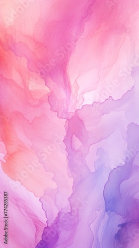 Lavender Coral Aqua abstract watercolor paint background barely noticeable with liquid fluid texture for background  banner with copy space and blank text area 