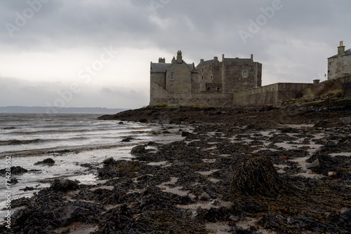 Blackness Castle in the Village of Blackness on the Firth of Forth in Scotland.