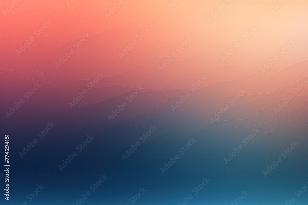 Midnight Blue Peach Aqua barely noticeable watercolor light soft gradient pastel background minimalistic pattern 