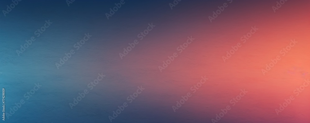 Midnight Blue Peach Aqua gradient background barely noticeable thin grainy noise texture, minimalistic design pattern backdrop 