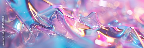 abstract background with colorful glass 