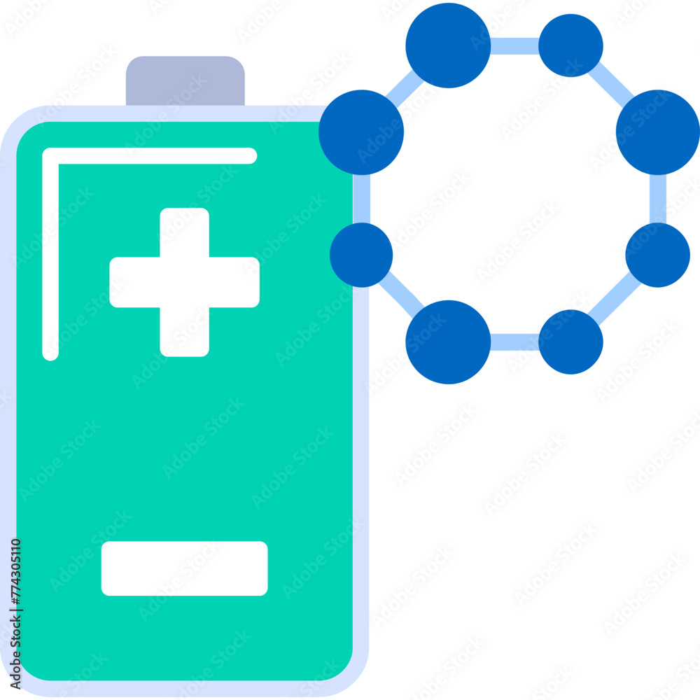 Obraz premium Battery Icon