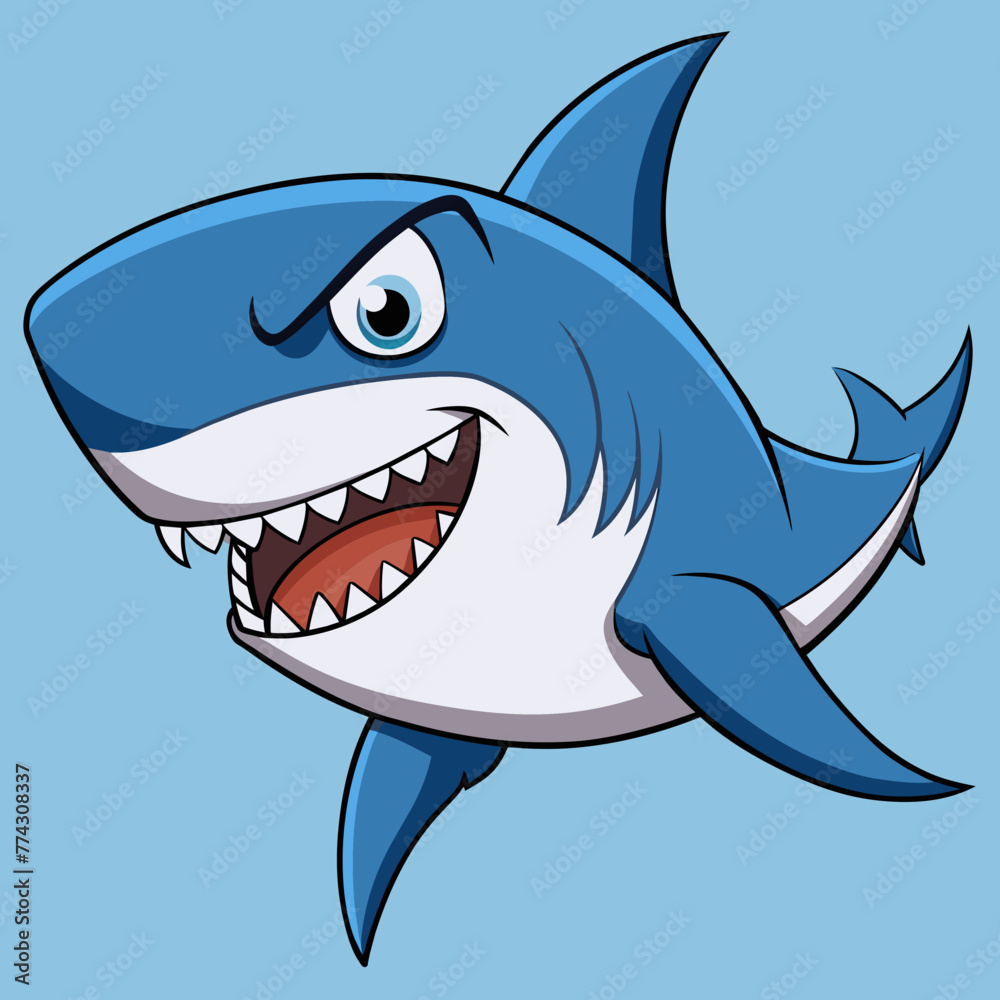 Angry but Cute Shark Angry but Cute Shark