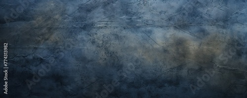 Navy barely noticeable color on grunge texture cement background pattern with copy space 