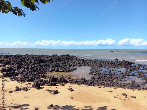 beach and sea