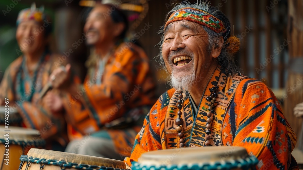 Fototapeta premium Cultural Events: Document cultural festivals, ceremonies, or traditional performances.