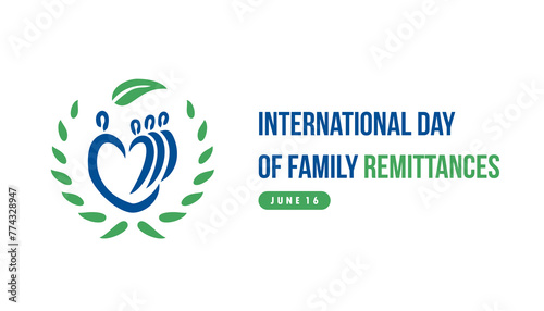 international day of family remittances vector illustration design