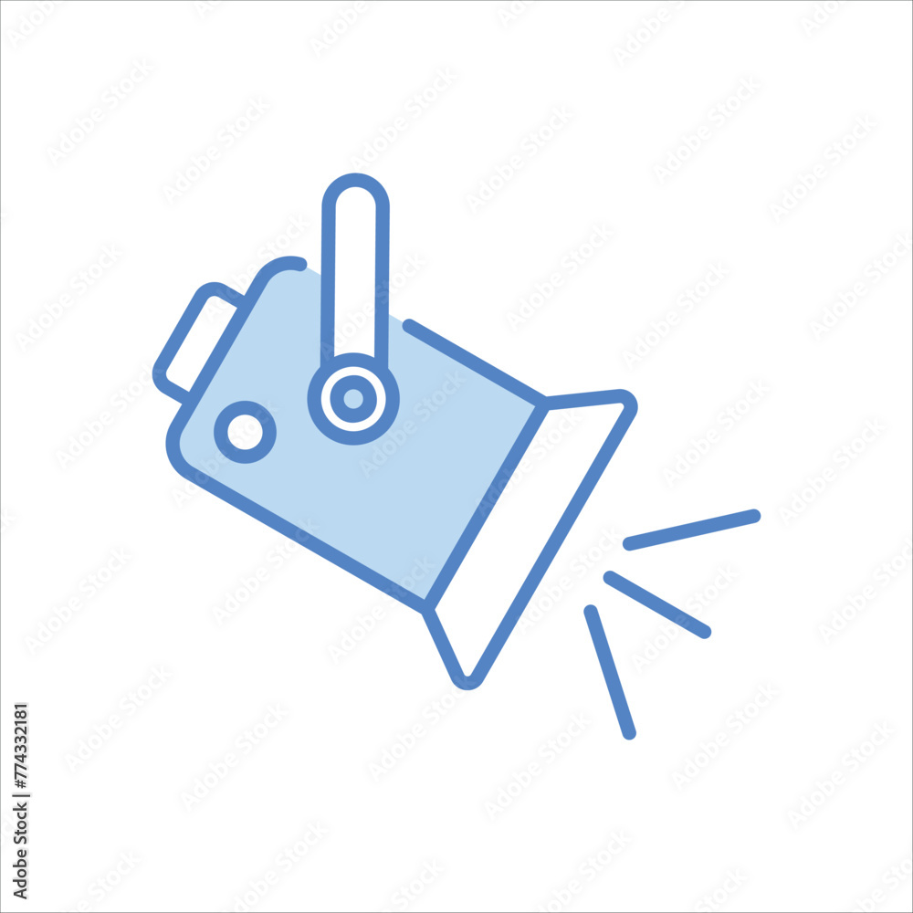 Spotlight icon editable stock vector icon Spotlight icon editable stock vector icon