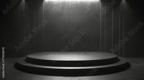 Monochrome Staircase Ascending