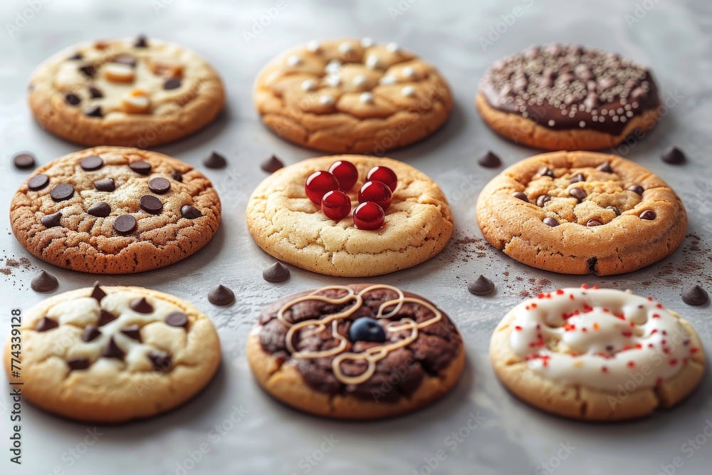 A modern set of cookies