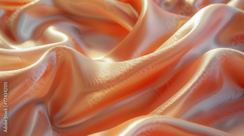 Close Up View of Pink Fabric