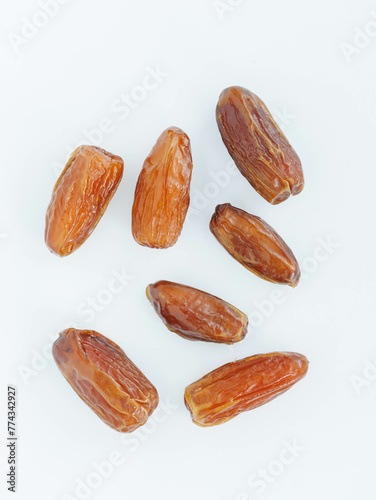 Several dates on white background
