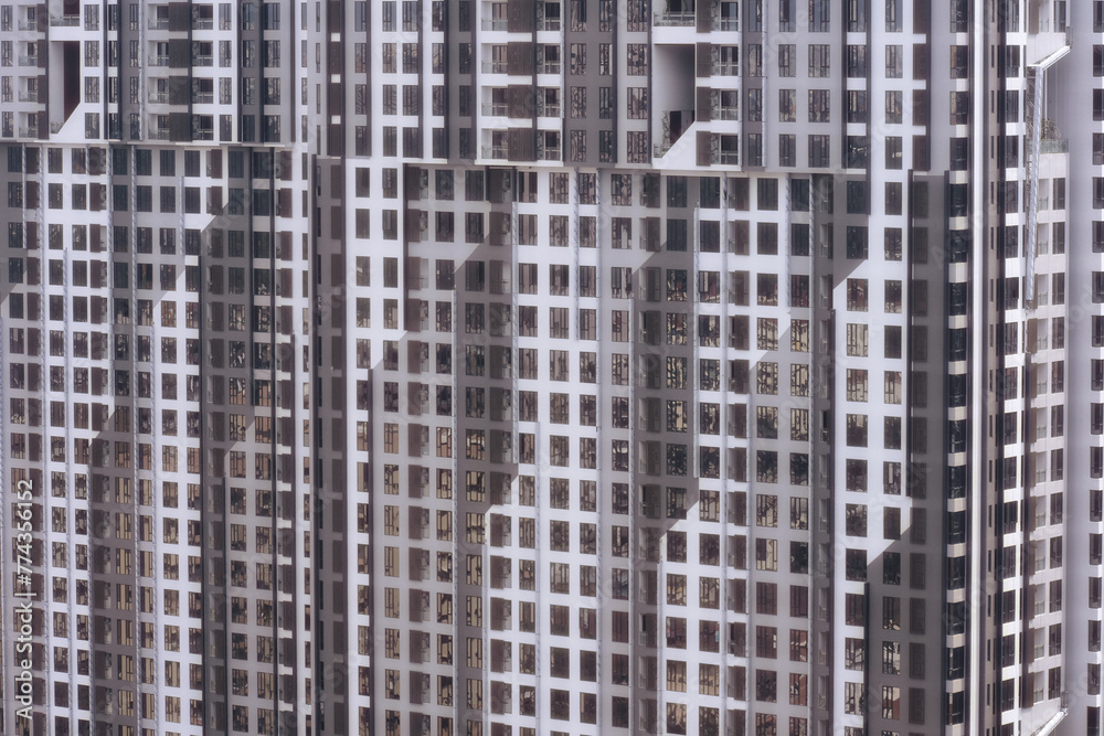 Modern apartment buildings in Kuala Lumpur, Malaysia