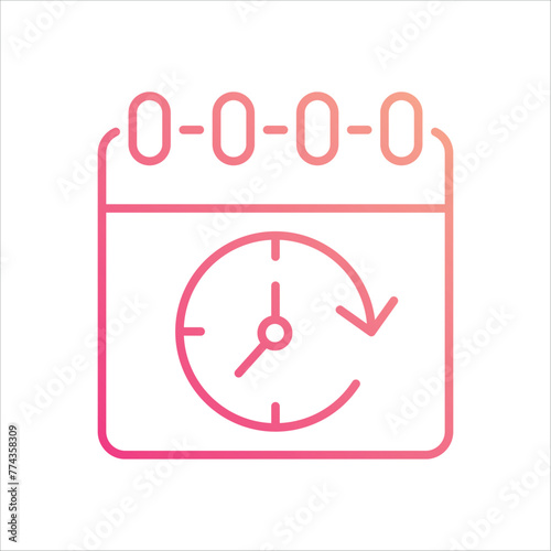 Showtime icon editable stock vector icon