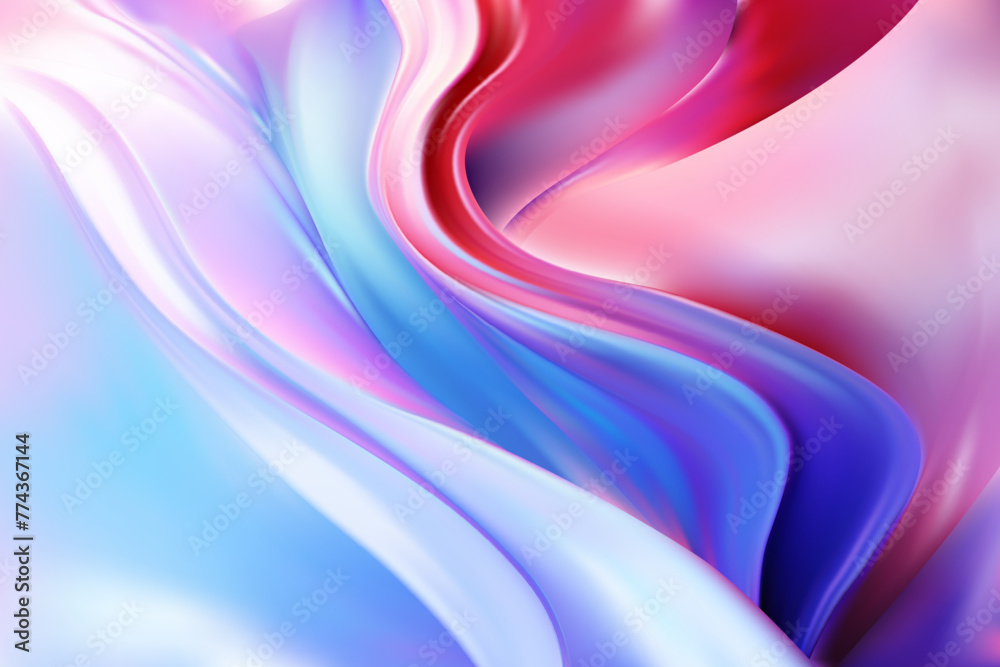Abstract background of red, blue and purple folds Abstract background of red, blue and purple folds