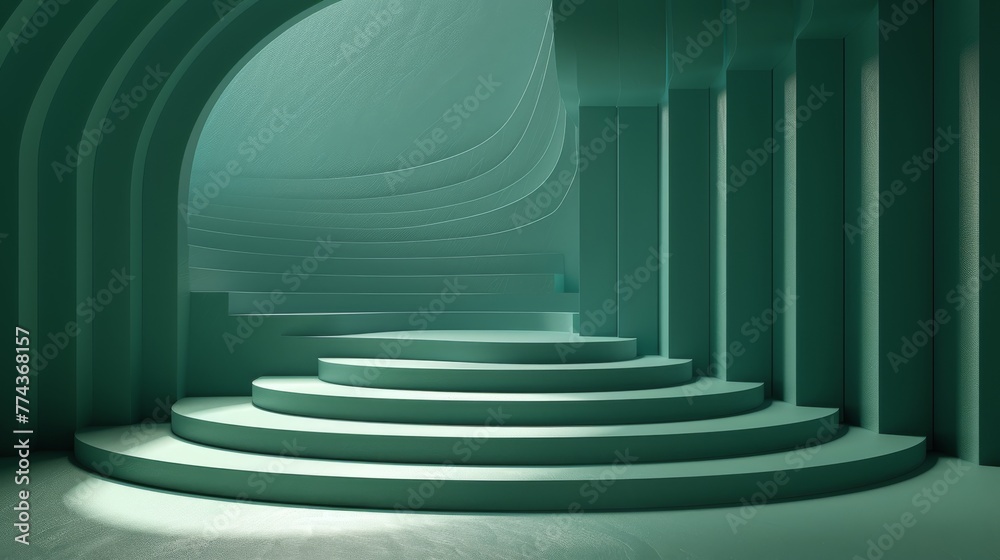 Green Room Stairs Green Room Stairs