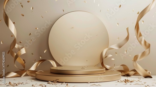 White Ball on Wooden Stand