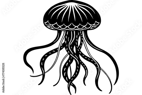 jellyfish vector illustration