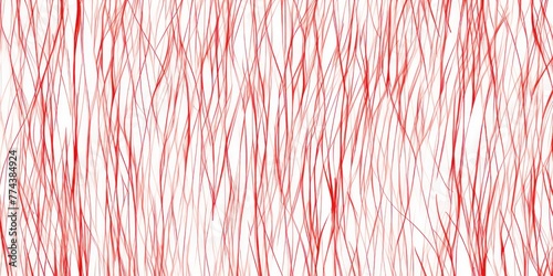 Red topographic line contour map seamless pattern background with copy space 