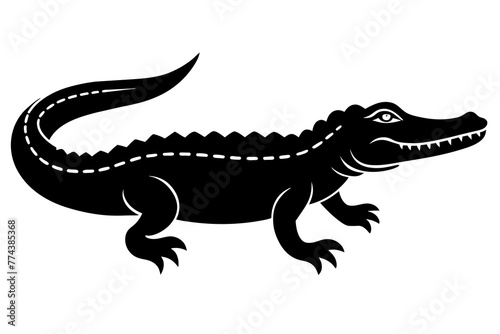  alligator vector illustration