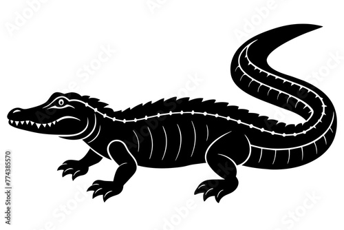  alligator vector illustration