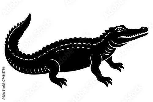 crocodile vector illustration