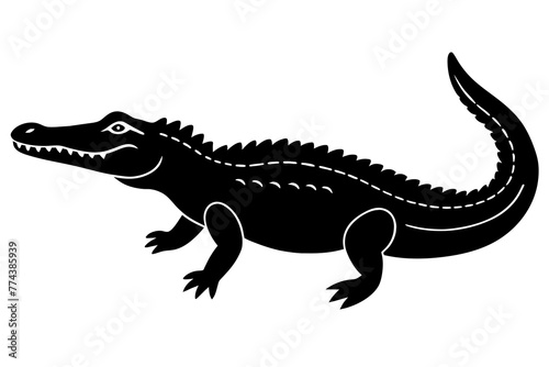 crocodile vector illustration