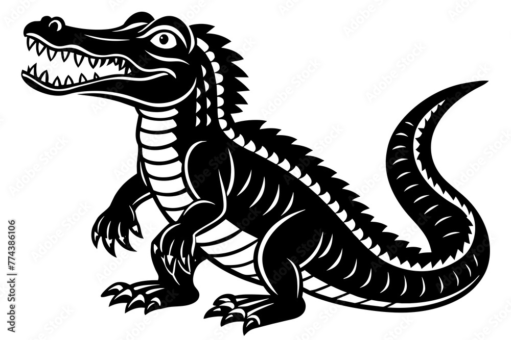 crocodile vector illustration crocodile vector illustration