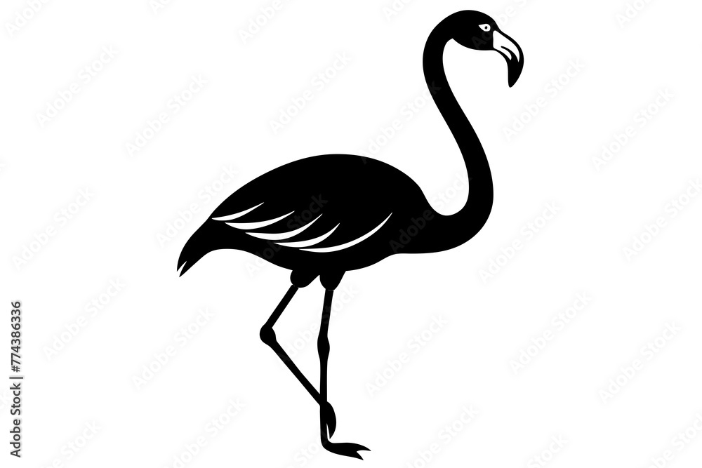 Fototapeta premium flamingo vector illustration