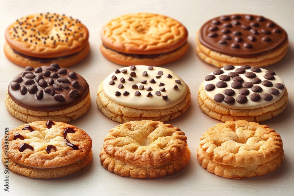 A set of cookies moderns