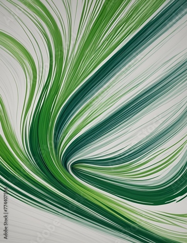 abstract green brushstroke background