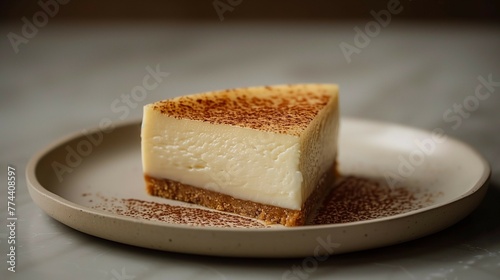 Simplicity and Elegance of Modern Cheesecake, generative ai