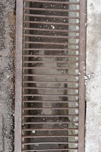 pipe on a ground photo