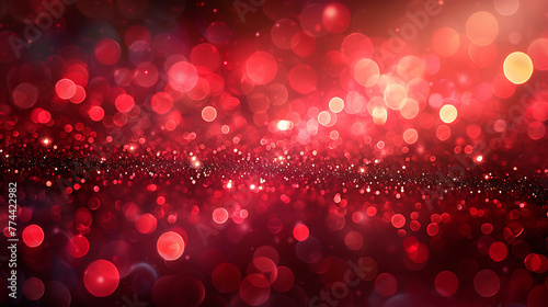 Red bokeh lights, ruby bokeh effect, glowing background, high resolution graphic source