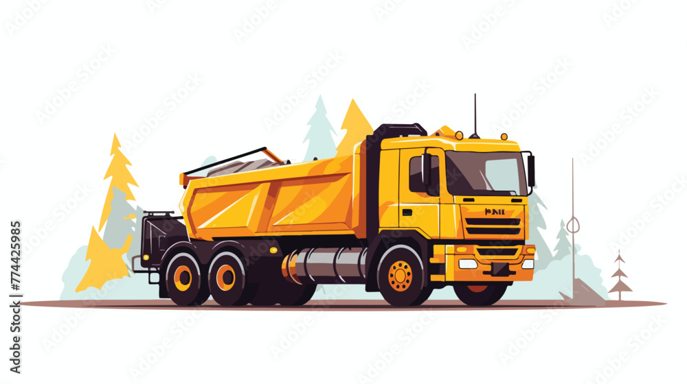 Illustration flat cartoon vactor illustration isola