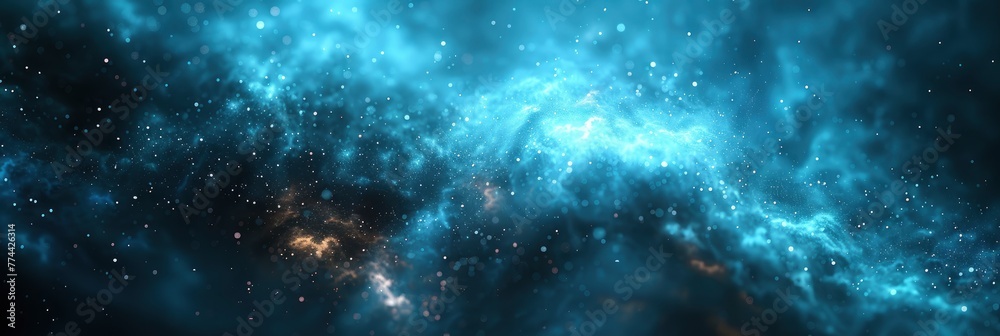 Obraz premium Abstract Background Gradient Soft Turquois, Background HD For Designer