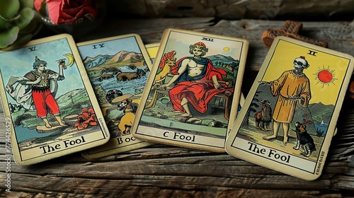 The Fool tarot card-