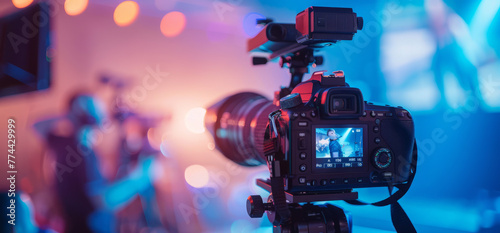 Maximize Event Engagement: Professional Video Camera in Action