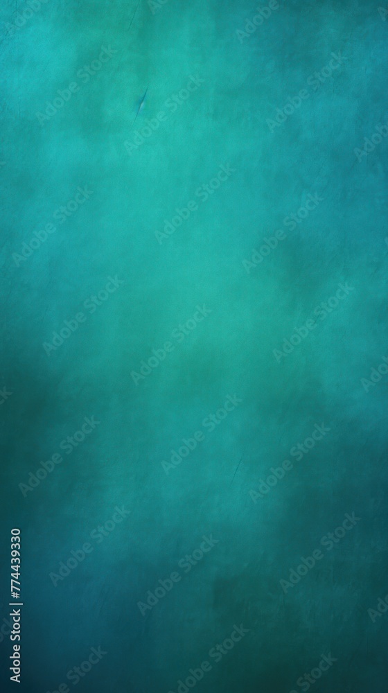 Teal grainy background with thin barely noticeable abstract blurred color gradient noise texture banner pattern with copy space 