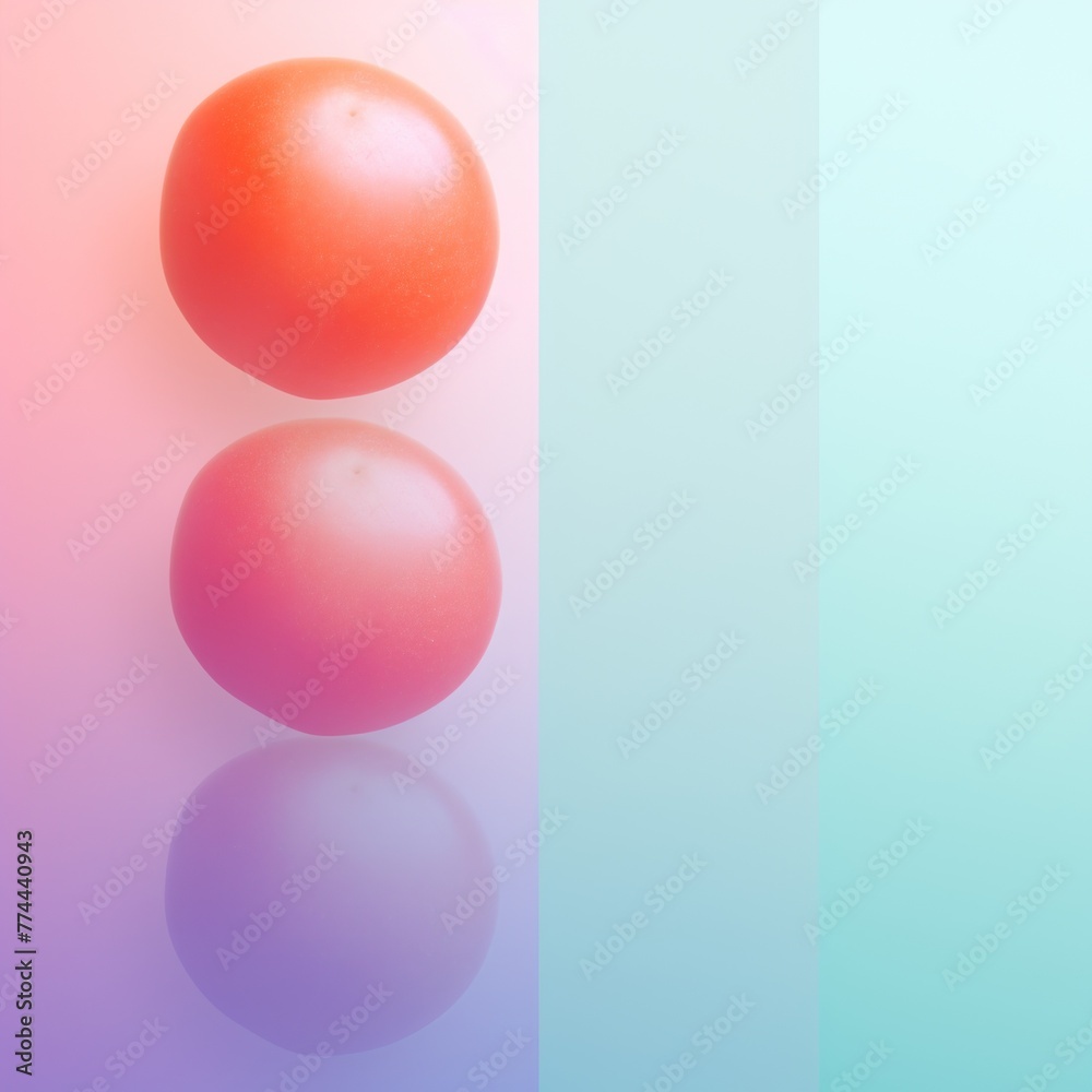 Tomato Teal Lavender gradient background barely noticeable thin grainy noise texture, minimalistic design pattern backdrop 